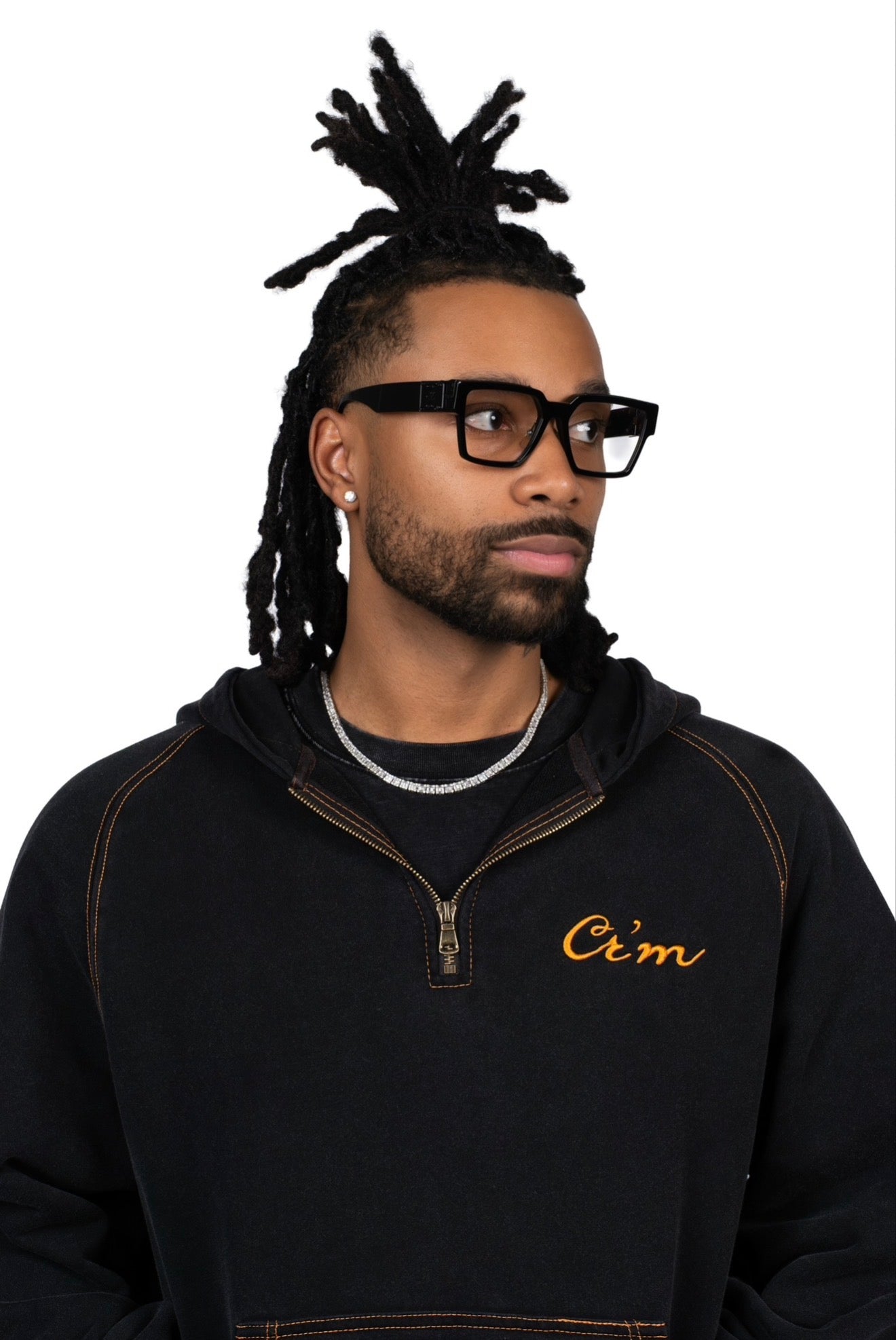 Conventional Hoodie Coal-Black