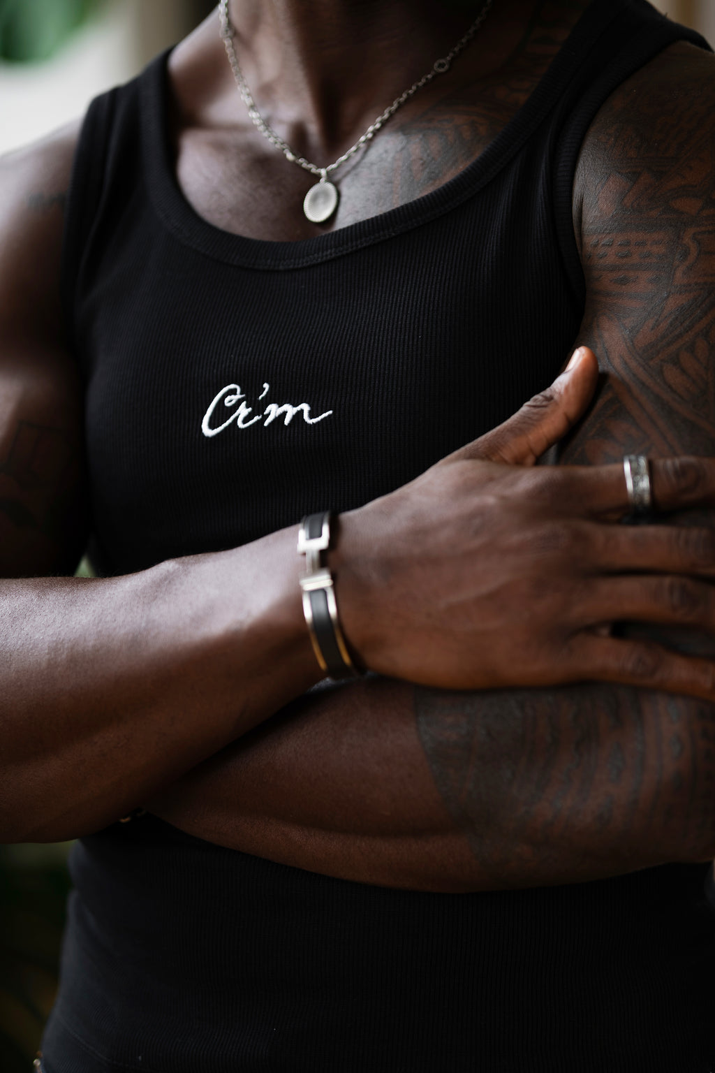 Conceptual Ribbed Tank Top
