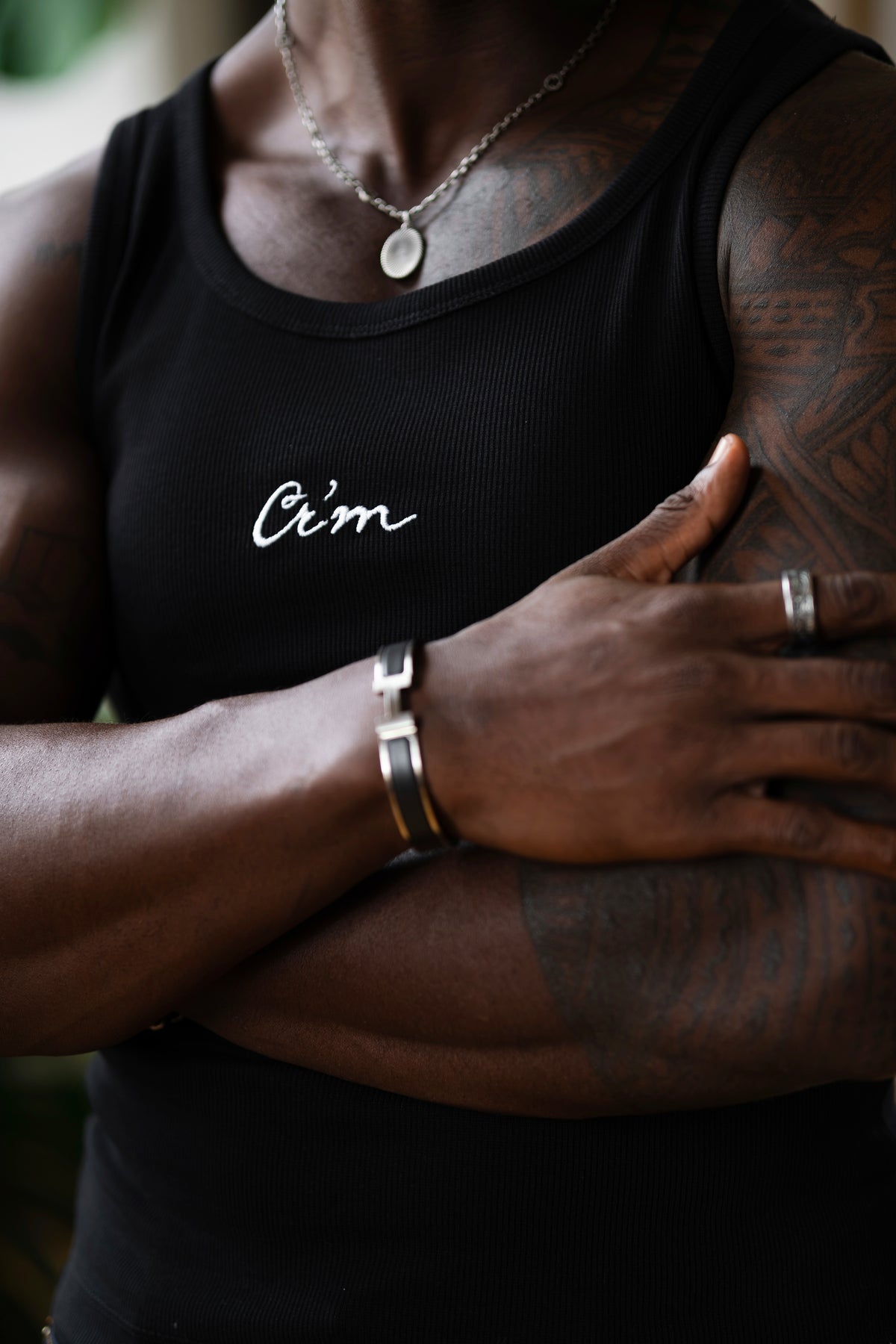 Conceptual Ribbed Tank Top