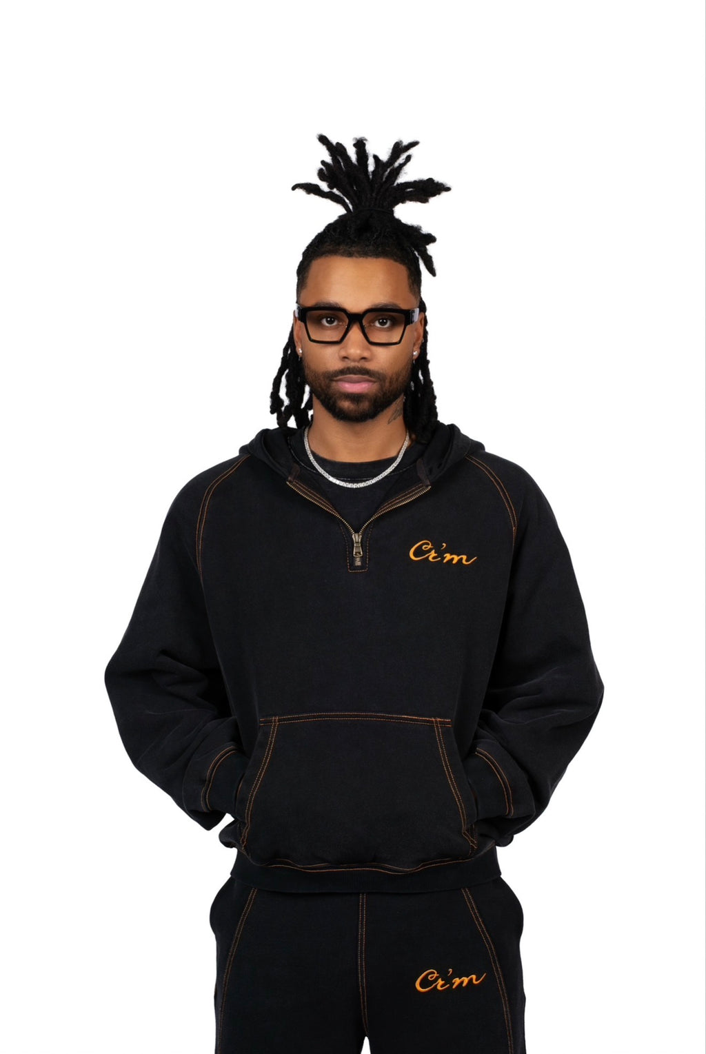 Conventional Hoodie Coal-Black