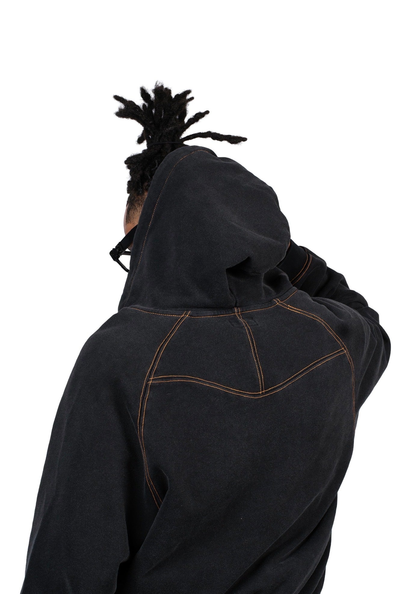 Conventional Hoodie Coal-Black