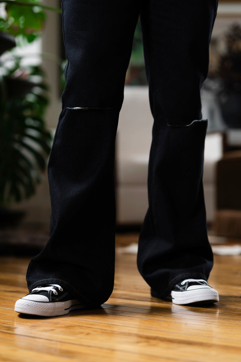 Cobalt Raw Denim Jeans