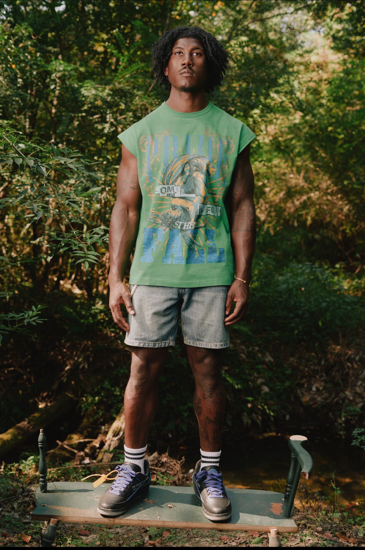 Green Customary Top