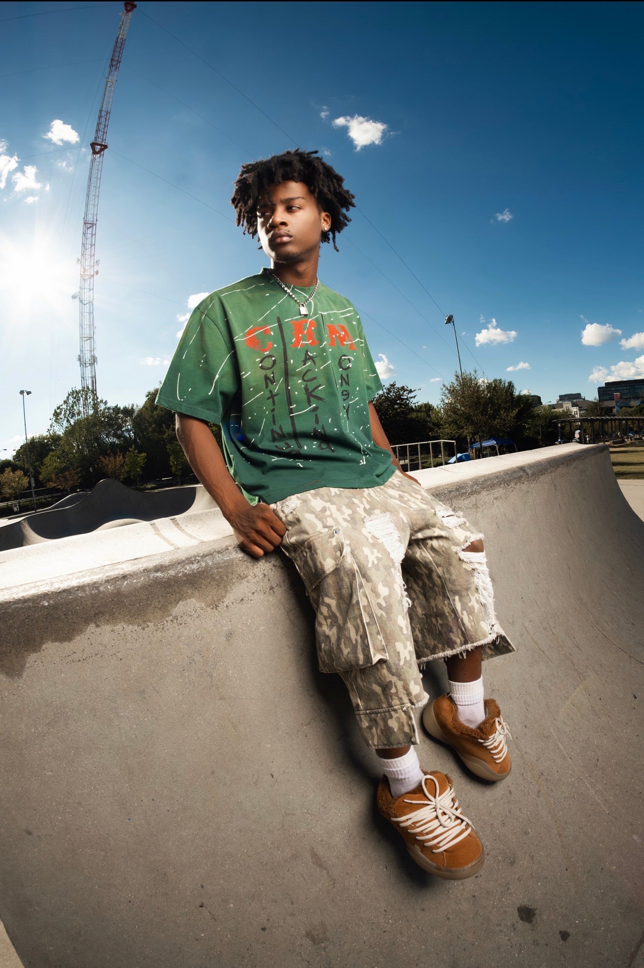 Green C.R.M Top