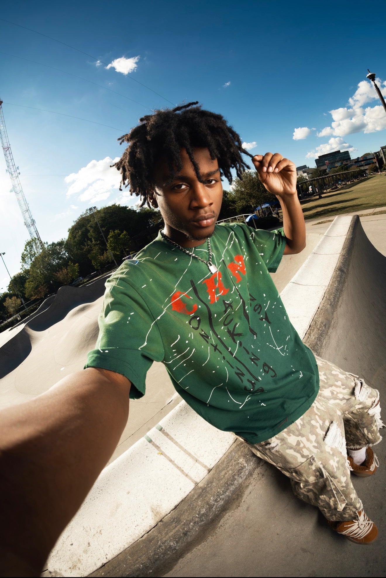 Green C.R.M Top